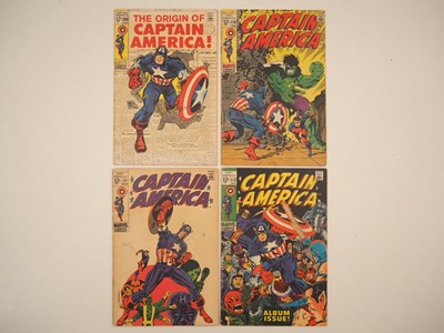 Lot 364 - CAPTAIN AMERICA #109 to 112 (4 in Lot) - (1969...
