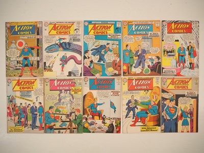 Lot 382 - ACTION COMICS #300, 303, 305-307, 309-313 (10...