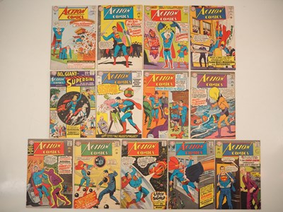 Lot 384 - ACTION COMICS #327, 329-331, 334-335, 337-338,...