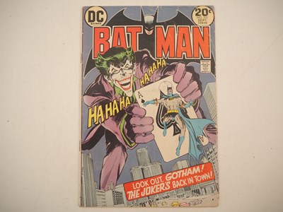 Lot 393 - BATMAN #251 (1973 - DC) - Classic Joker cover...