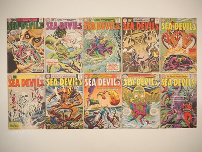 Lot 421 - SEA DEVILS #2-7, 12-13, 17, 21 (10 in Lot) -...