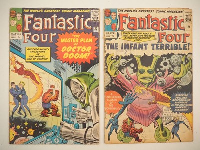 Lot 446 - FANTASTIC FOUR #23 & 24 (2 in Lot) - (1964 -...