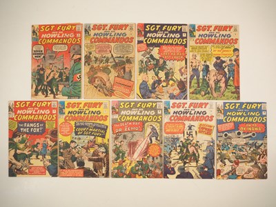 Lot 455 - SGT. FURY AND HIS HOWLING COMMANDOS #2 to 10...