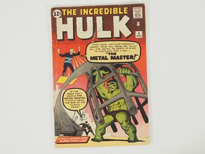 Lot 498 - INCREDIBLE HULK #6 (1963 - MARVEL) - Last...