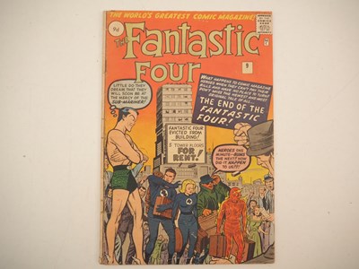 Lot 504 - FANTASTIC FOUR #9 (1962 - MARVEL - UK Price...