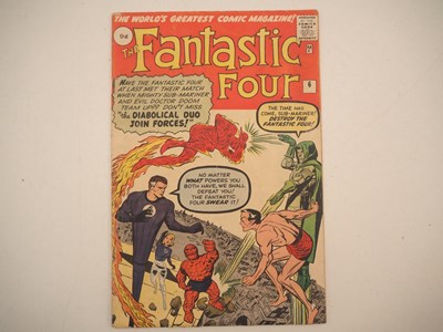 Lot 507 - FANTASTIC FOUR #6 (1962 - MARVEL - UK Price...