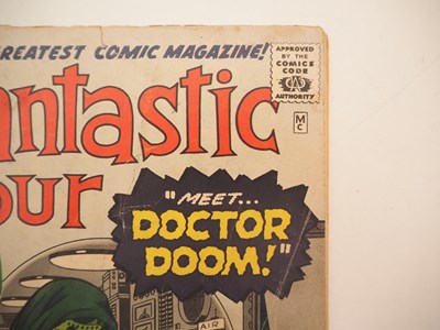 Lot 508 - FANTASTIC FOUR #5 (1962 - MARVEL - UK Price...