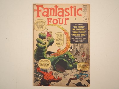 Lot 512 - FANTASTIC FOUR #1 (1961 - MARVEL - UK Price...