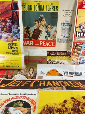 Lot 269 - A group of historical movie posters comprising...