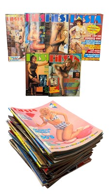 Lot 597 - A collection of vintage FIESTA adult magazines...