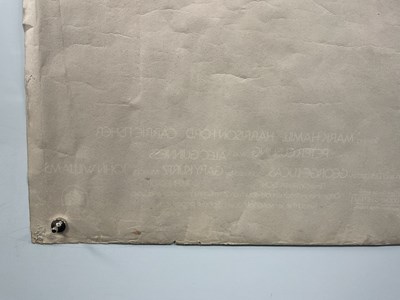 Lot 454 - STAR WARS (1977) UK quad, pre-Oscars film...