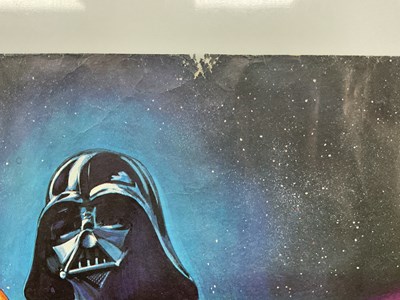Lot 454 - STAR WARS (1977) UK quad, pre-Oscars film...