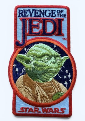 Lot 447 - STAR WARS REVENGE OF THE JEDI (1983) Iron-on...