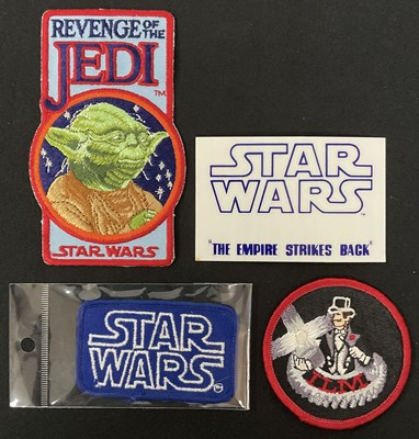 Lot 449 - STAR WARS - A collection of iron-on crew...