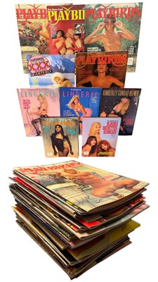Lot 620 - A collection of PLAYBIRDS & PLAYBOY adult...