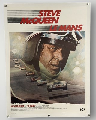 Lot 224 - LE MANS (1971) French medium film poster,...