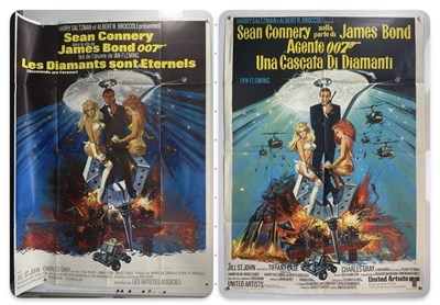 Lot 311 - DIAMONDS ARE FOREVER (1971) Italian one panel...