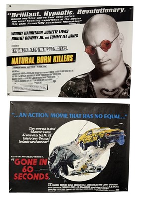 Lot 156 - A pair of UK Quad thriller film posters for...