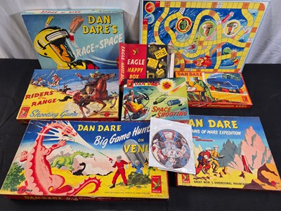 Lot 8 - DAN DARE / EAGLE COMICS related games...