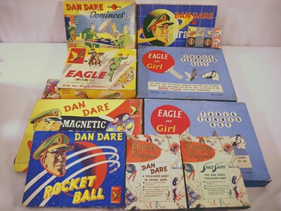 Lot 9 - DAN DARE / EAGLE COMICS related games...