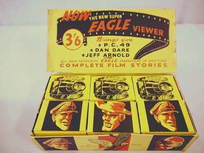 Lot 13 - LUCAS shop display box of EAGLE COMICS 'Eagle...