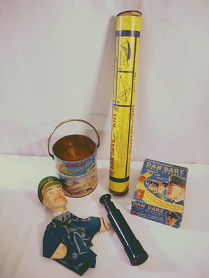 Lot 17 - DAN DARE / EAGLE COMICS related toys and...
