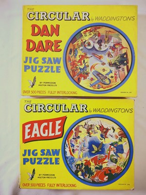 Lot 20 - WADDINGTONS pair of circular jigsaw puzzles,...