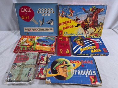 Lot 24 - A group of DAN DARE and EAGLE COMIC related...