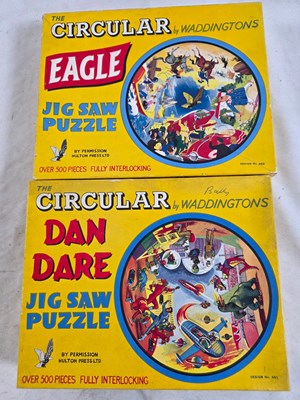 Lot 28 - WADDINGTONS pair of circular jigsaw puzzles,...