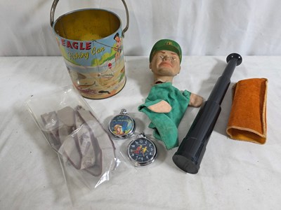 Lot 30 - DAN DARE / EAGLE COMICS related toys and...