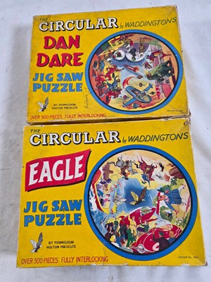 Lot 34 - WADDINGTONS pair of circular jigsaw puzzles,...