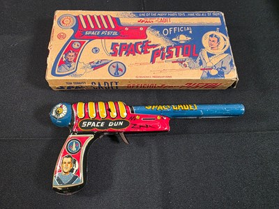 Lot 45 - LOUIS MARX tinplate 'Tom Corbet Space Cadet...