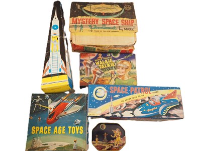 Lot 50 - Space themed toys, all in original packaging...