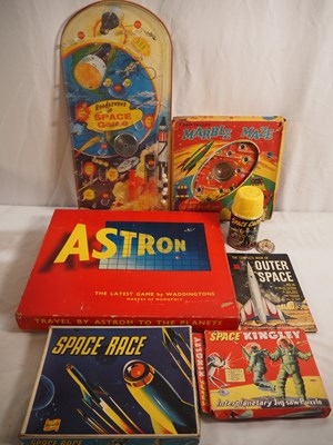 Lot 56 - Galaxy of space-themed collectables comprising...