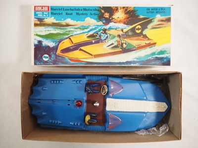 Lot 67 - BICHI plastic, battery-operated Batboat,...