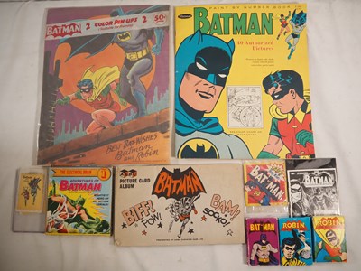 Lot 70 - BATMAN AND ROBIN related collectables to...