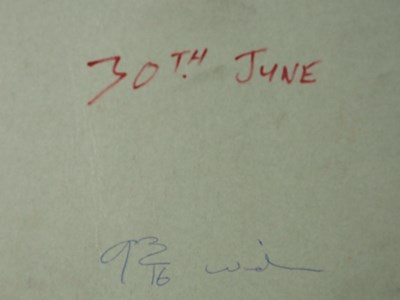 Lot 75 - A portfolio containing 8 pages of original...