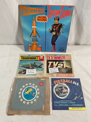 Lot 102 - Gerry Anderson-related vinyl record comprising...