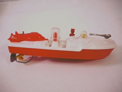 Lot 143 - MERTON scarce DAN DARE clockwork plastic...
