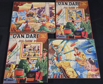 Lot 156 - PETER PAN SERIES pair of DAN DARE jigsaw...