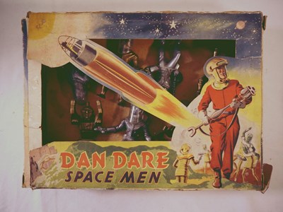 Lot 162 - METTOY rare set of DAN DARE 'Space Men'...