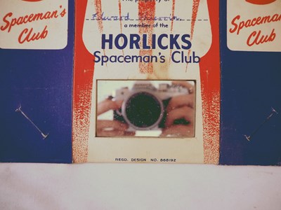Lot 166 - HORLICKS A DAN DARE related periscope giveaway...