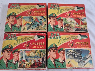 Lot 167 - Group of 1950s DAN DARE Jigsaw puzzles,...