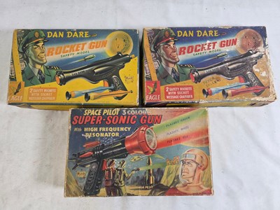 Lot 170 - DAN DARE related guns, all incomplete,...