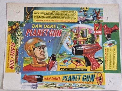 Lot 176 - DAN DARE - printer's proof artwork for the...