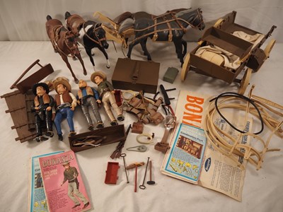 Lot 184 - PALITOY 'Bonanza' television programme themed...