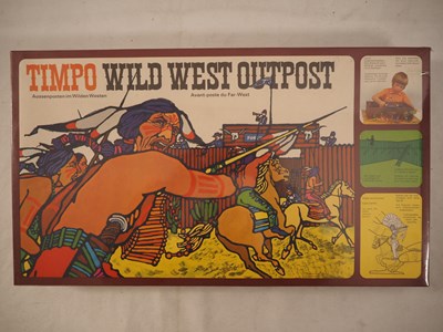 Lot 187 - TIMPO boxed 257 'Wild West Outpost' set,...