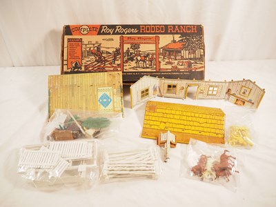 Lot 197 - LOUIS MARX Roy Rogers Rodeo Ranch - contents...