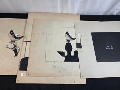 Lot 200 - HANK THE COWBOY - original storyboards...