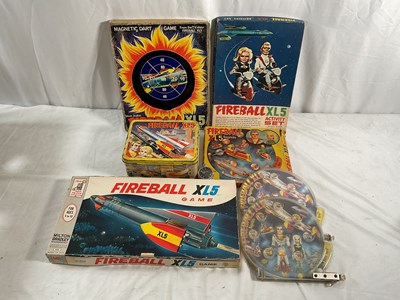 Lot 206 - Gerry Anderson's 'Fireball XL5' related games...